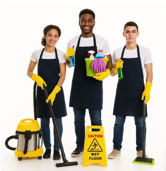 Reinigungsteam